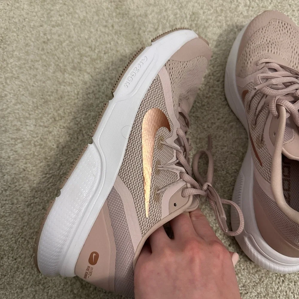 Nike Women's WMNS Zoom Span 3 Stone Mauve/MTLC Red Bronze-Barely Rose - Picture 6 of 15